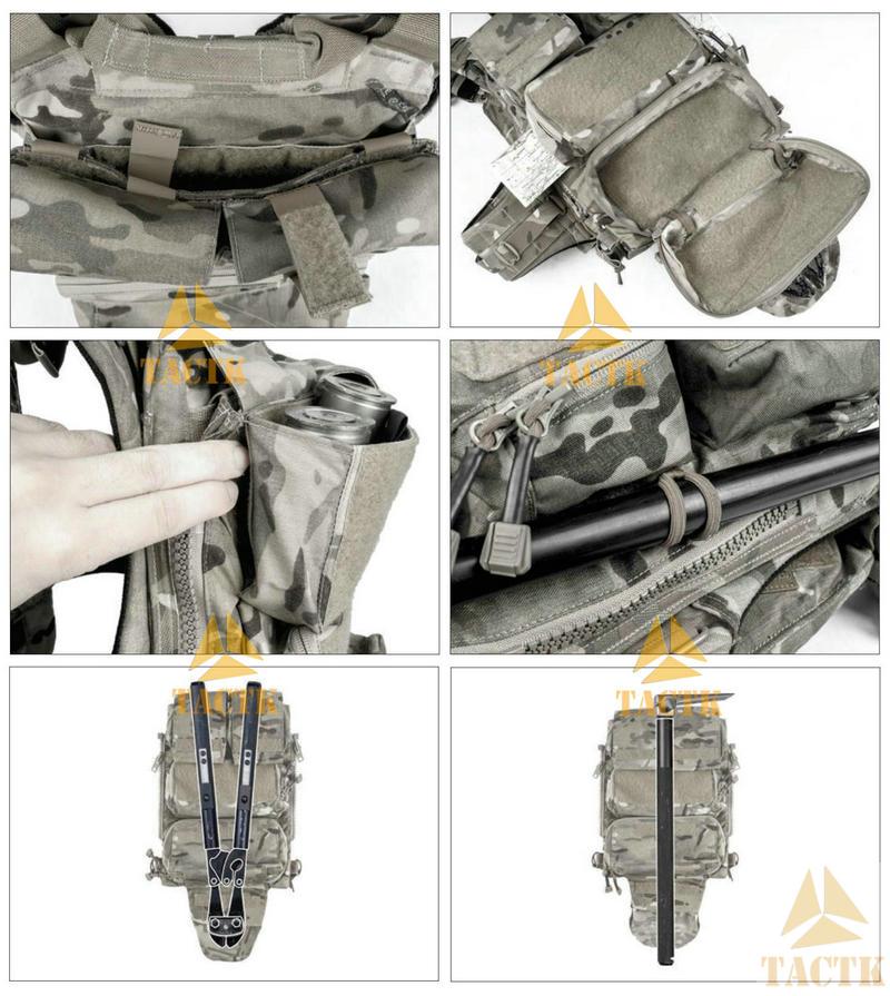 TW JPC2.0战术背心拉链背板袋二代 TwinFalcons P075