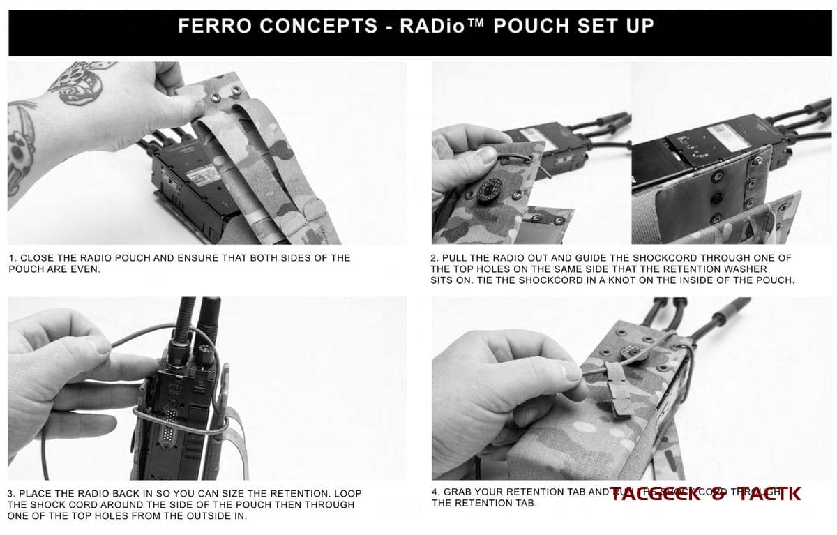 法老RADio POUCH电台包安装教程(适用TW-P146)